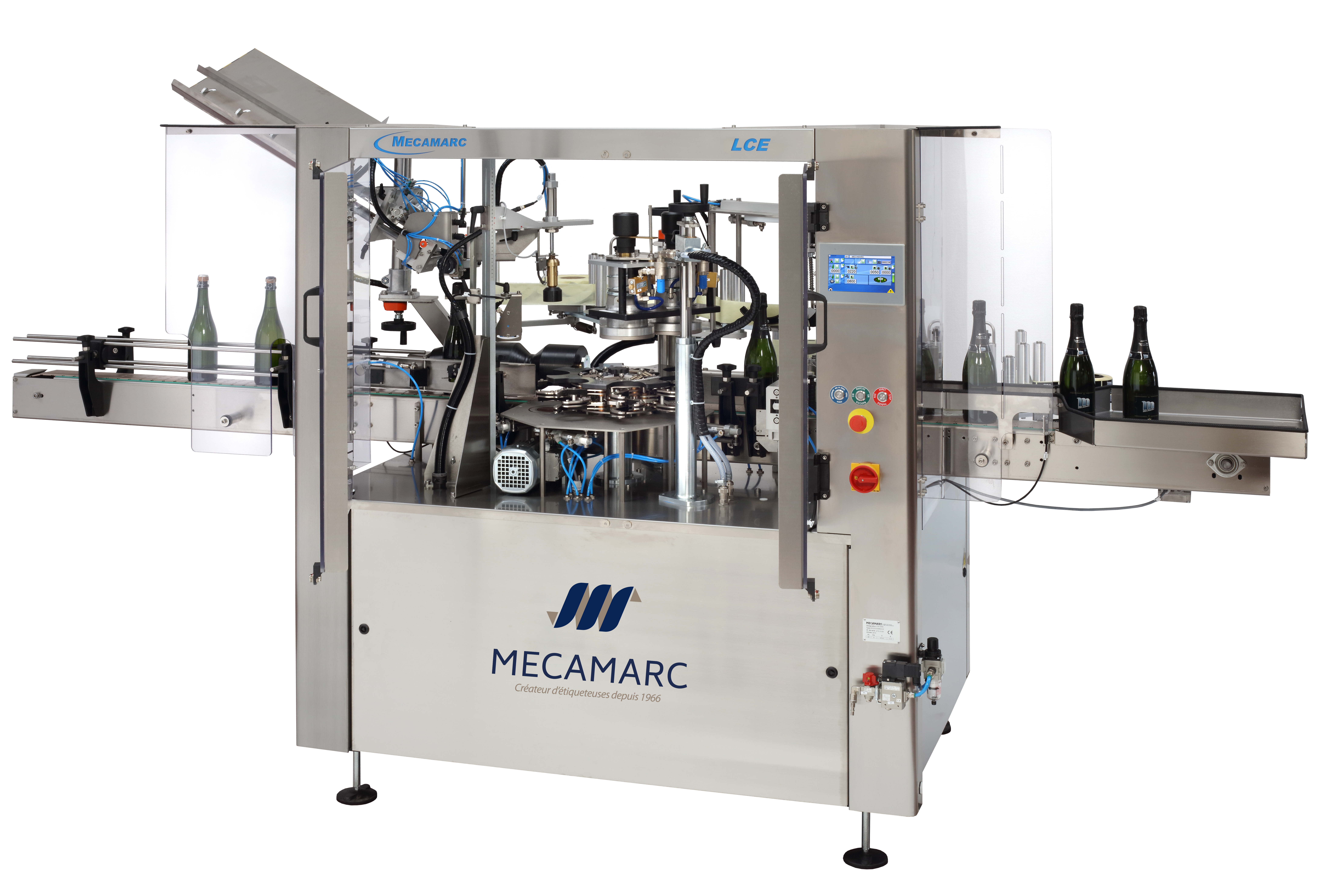 Beer Labelling Machine - Mecamarc